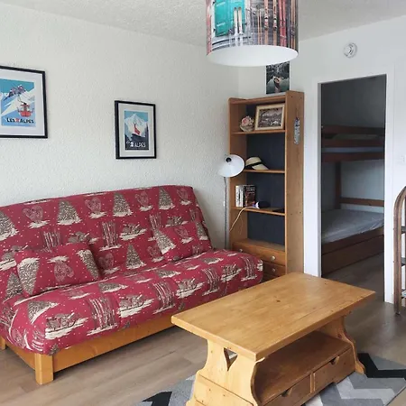 Diamant 1 - 4 Pers. Expose Plein Sud Avec Vue Imprenable Sur Les Montagnes Au Centre De La Station Mae-5621 * Λε Ντεζ Αλπ