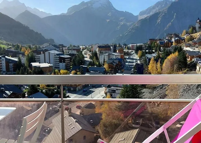 Diamant 1 - 4 Pers. Expose Plein Sud Avec Vue Imprenable Sur Les Montagnes Au Centre De La Station Mae-5621