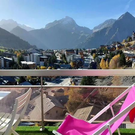 Diamant 1 - 4 Pers. Expose Plein Sud Avec Vue Imprenable Sur Les Montagnes Au Centre De La Station Mae-5621