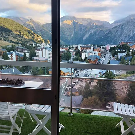 Résidence Diamant 1 - 4 Pers. Exposé Plein Sud Avec Vue Imprenable Sur Les Montagnes Au Centre De La Station Mae-5621 Appartement Les Deux Alpes