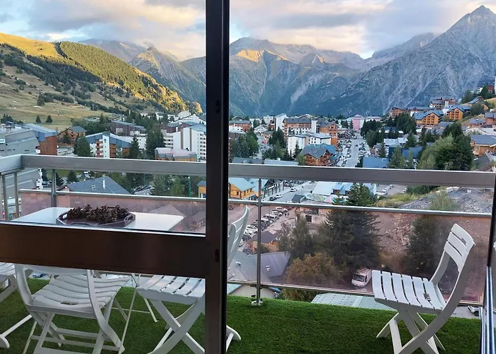 Diamant 1 - 4 Pers. Expose Plein Sud Avec Vue Imprenable Sur Les Montagnes Au Centre De La Station Mae-5621 Апартаменты Ле дез Альп